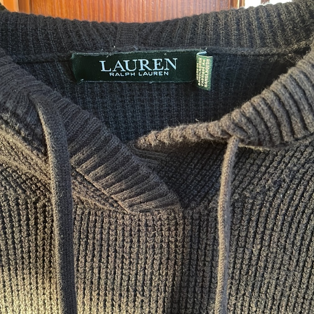 Waffle weave hoodie